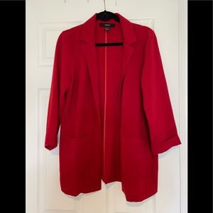 Red Lightweight Blazer